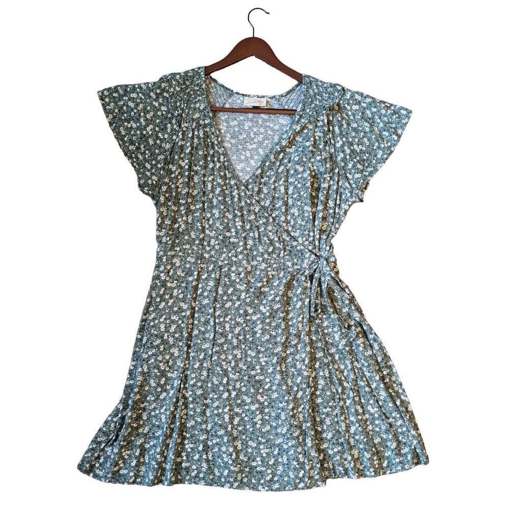 Floral Wrap Dress